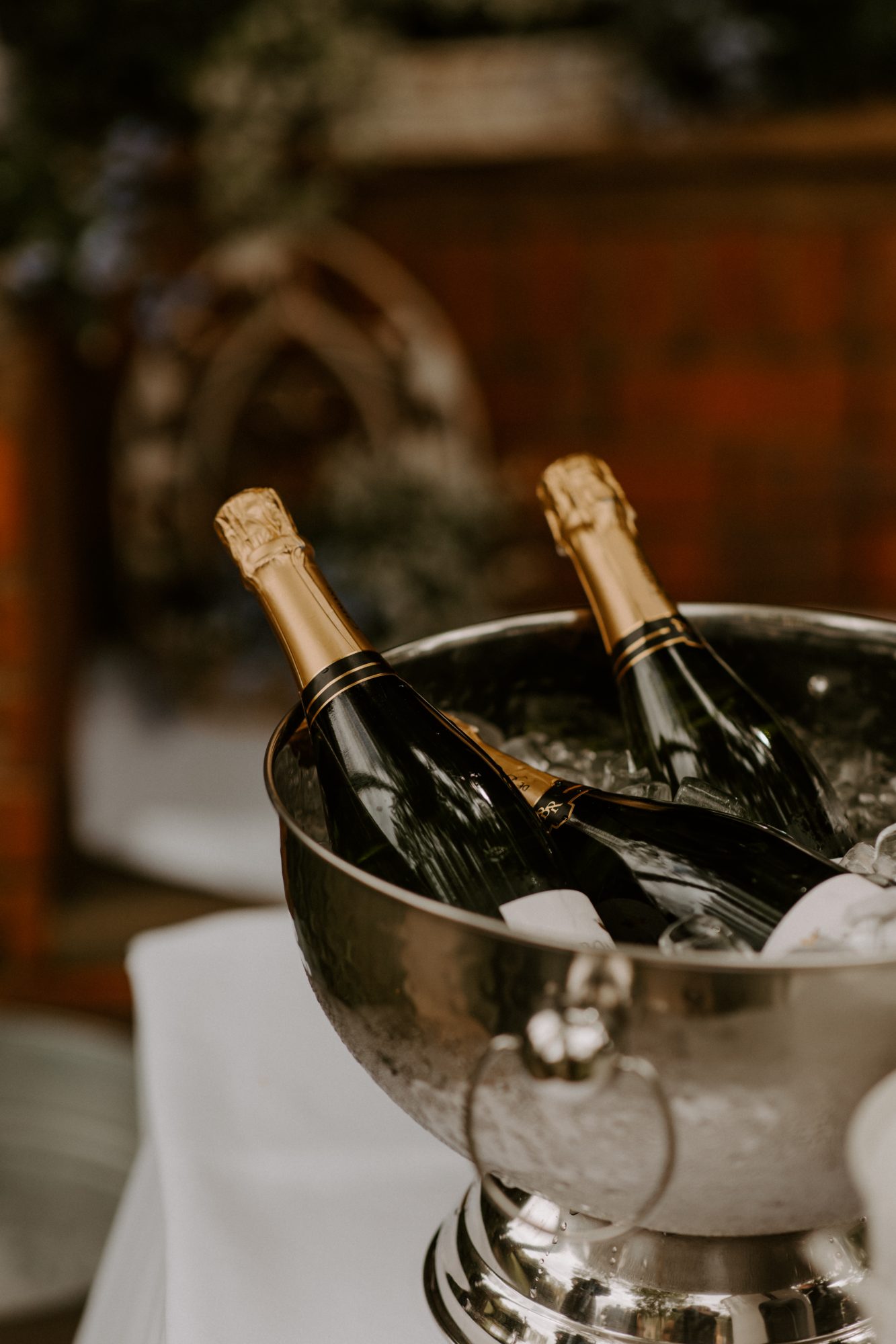 Chilled fizz, ready to pour