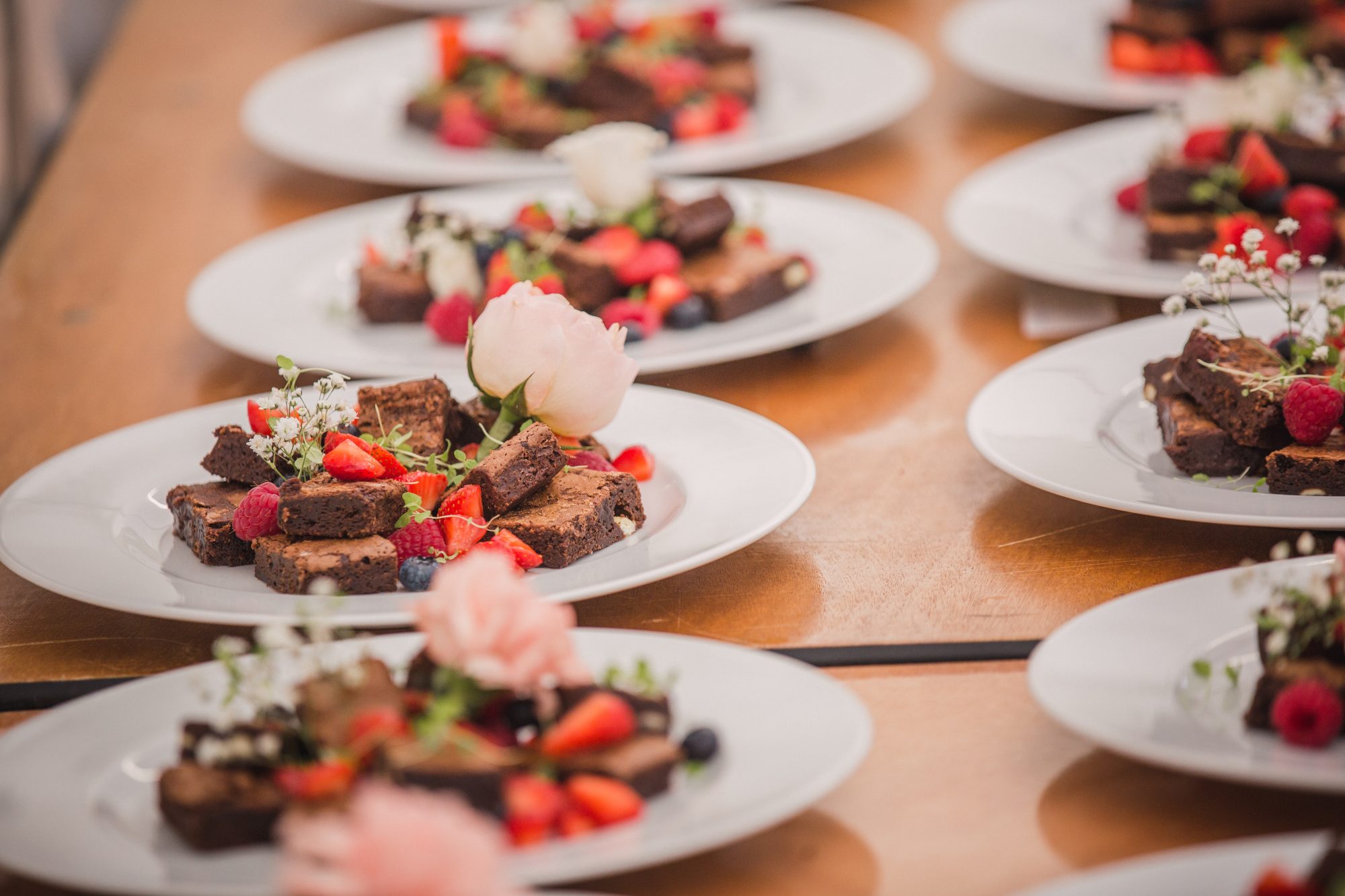 A summer garden wedding